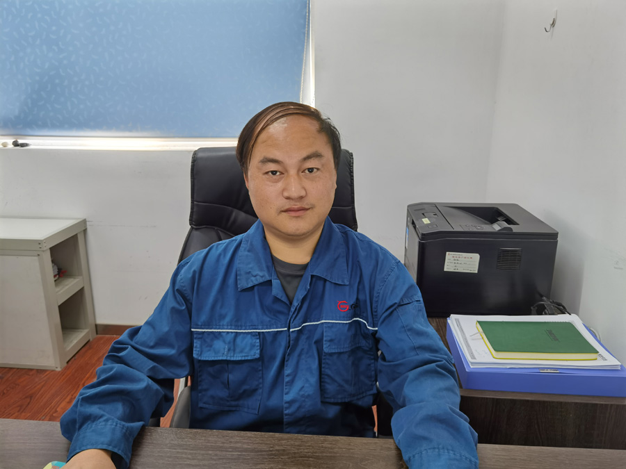 2022年度太阳集团tcy8722医药金穗斗争者——朱庆国